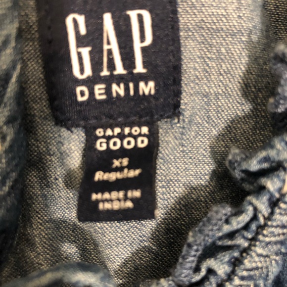 Gap soft Denim dress size xs - Picture 3 of 6